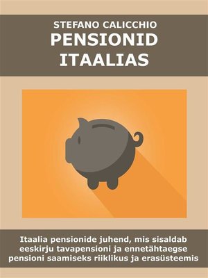cover image of Pensionid itaalias